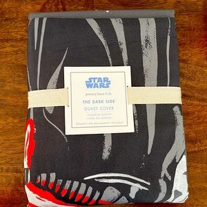 Pottery Barn Kids “Dark Side” Duvet/Comforter Cover F/Q